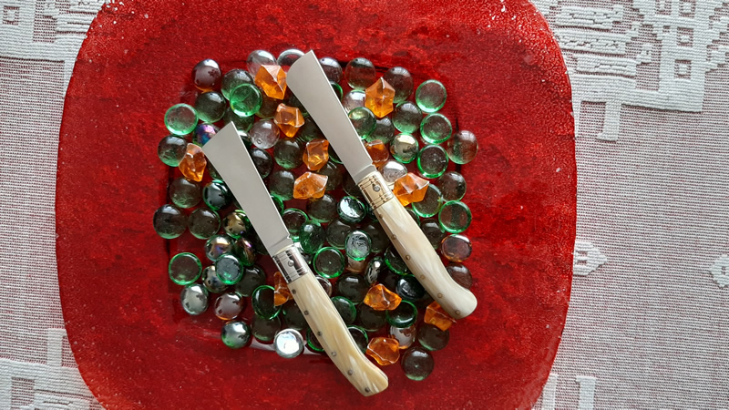Sardinia Kives - GUSPINESA TYPE KNIFE WITH HORN HANDLE